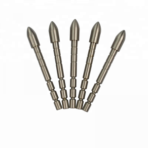 Nika Archery 151013 110grain Thép không gỉ Mũi tên để bắn cung mục tiêu