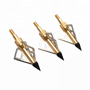 Nika Archery 151008 Mũi tên bắn cung Điểm Thép Săn Mũi tên Broadhead