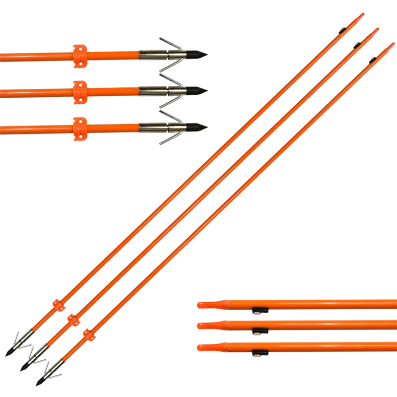 110021-og Elongngoài trời OD8mm 32inch Bowfishing Mũi tên sợi thủy tinh bắn cung đánh cá bằng cách sử dụng