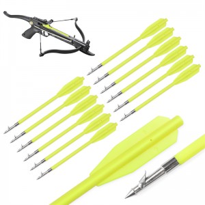 Elongngoài trời 110356-17 6.8inch Bolt Bolt Harpoon Point Pointnhựa ForCrossbow