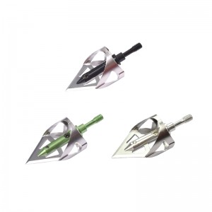 Nika Bắn cung 15B025 100 hạt Broadheads Bắn cung Crossbow Bolt Săn bắnnỏ Mũi tên Mẹo săn bắn