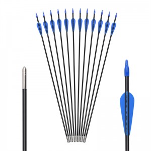 Elongngoài trời 110099 ID5mm 28inch sợi thủy tinh mũi tên Tiger mô hình bắn cung bắn cung sử dụng