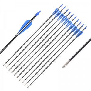 Elongngoài trời 110083 26inch ID5mm sợi thủy tinh mũi tên bắn cung recurvenơ chụp