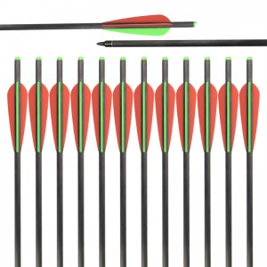 Elongngoài trời 110038-SLD 22inch ID7.62mm Bolt Bolt Bắn cung bắn súng mục tiêu