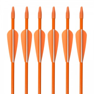 Elongngoài trời 110103 Mũi tên sợi thủy tinh Id5mm 26inch bắn cung mục tiêu thực hành mũi tên recurvenơ