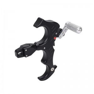 Elongngoài trời 42ra06-BK 360 độ Xoay kẹp hợp chất cung cấp hỗ trợ màu đen