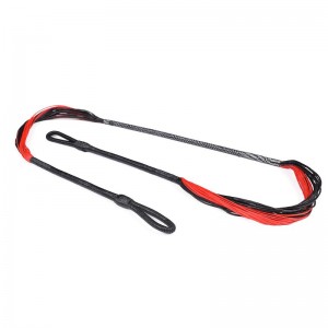 Elongngoài trời 280110-01 26.6inch 28 sợi chuỗinỏ màu đỏ đen phù hợp cho hơn 150lbs recurvenỏ