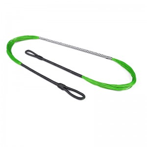 Elongngoài trời 280110-02 26.6inch 28 sợi chuỗinỏ huỳnh quang Green recurve chuỗinỏ