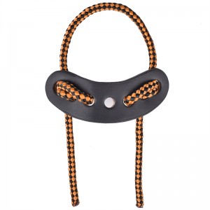 Elongngoài trời 470018 cổ tay sling màu cam da kim loại gromet bắn cung hợp chất cung cấp thiết bị bắn súng