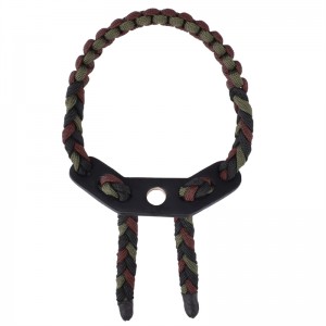 Elongngoài trời 470020 cổ tay sling màu xanh đậm màu da kim loại gromet cho bắn cung hợp chất bắn cung