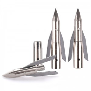 Nika Bắn cung 151042 287 Ngũ cốc 3 Lưỡi đầu với lưỡi thép không gỉ Crossbow săn bắn mũi tên