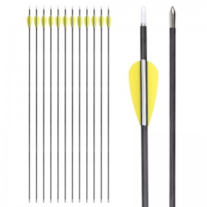 Elongngoài trời 121125 ID3.2mm Mũi tên carbon tinh khiết 32 \\\\ \'\\\\\' Mũi tên carbon bắn cung để chụp và thực hành mục tiêu