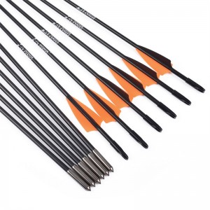 Elongarrow 113157-01 30 inch 6 mm Cung điện thanhniên Bow recurve Bow Sợi thủy tinh Mũi tên