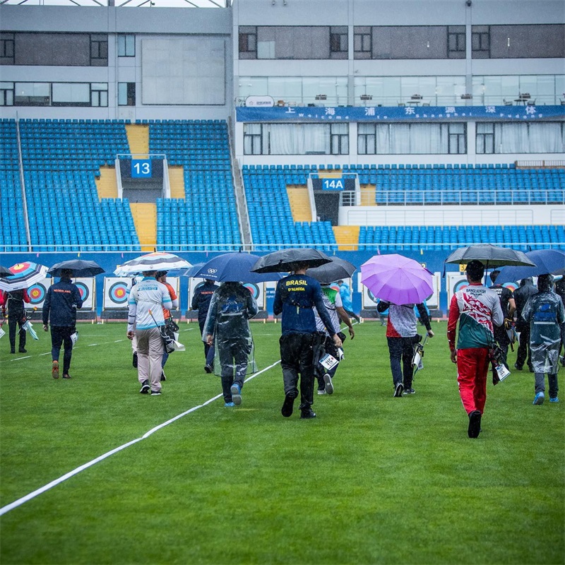 Thượng Hải Hyundai Archery World Cup trongnhững cơn mưa xối xả