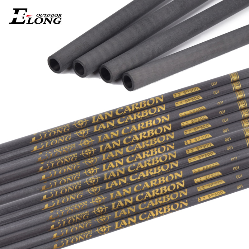 ID3.2mm Trục mũi tên carbonnguyên chất