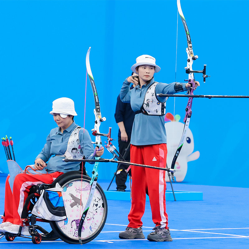 Cung tên Recurve bắn cung Nika hỗ trợ Thế vận hội dành chongười khuyết tật